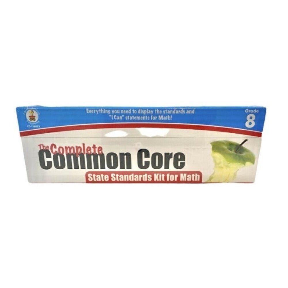 The Complete Common Core State Standards Kit Math Grade 8  NEW